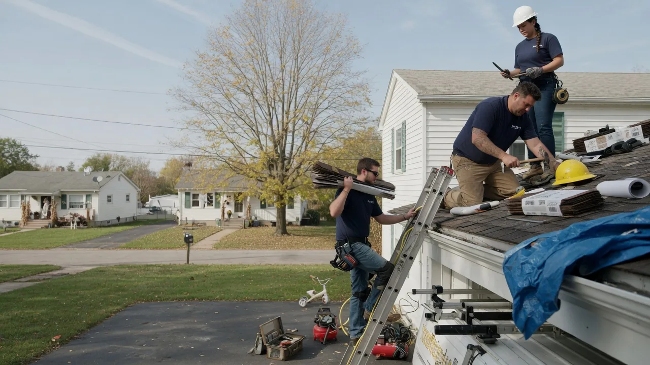 Local Roofing Contractors in Bowen, IL near me